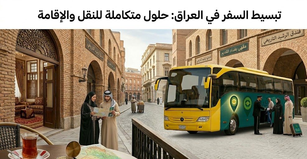 دليل خدمات حجوزات الرحلات مع "يالا رفيق": بوابتك لاستكشاف العراق 2026